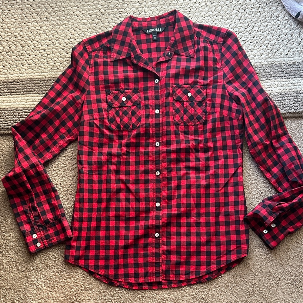 Express button up shirt